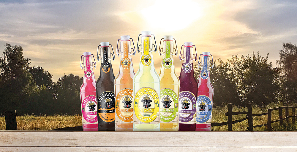 Ansicht einer Auswahl von Vielanker Brauhaus Fassbrausen