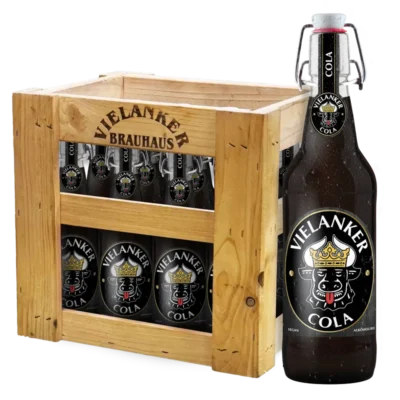 Vielanker Cola mit Vielanker Holzkiste